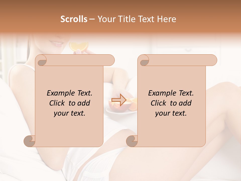 Attractive Beauty Fresh PowerPoint Template