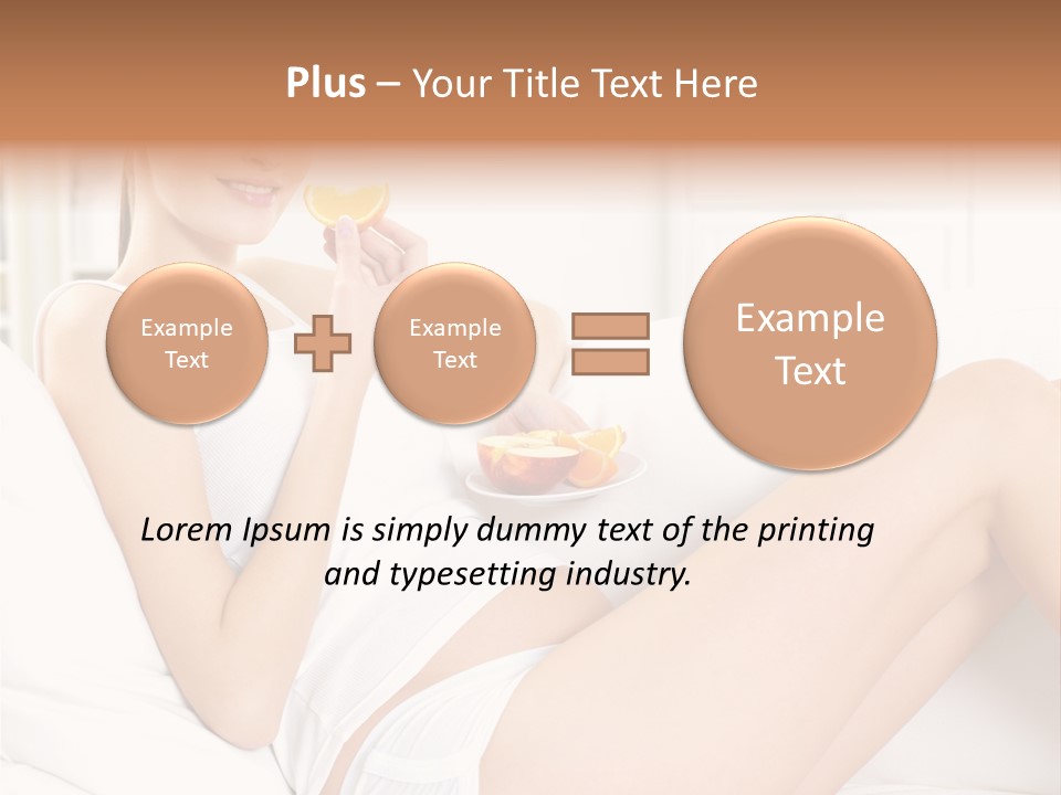 Attractive Beauty Fresh PowerPoint Template