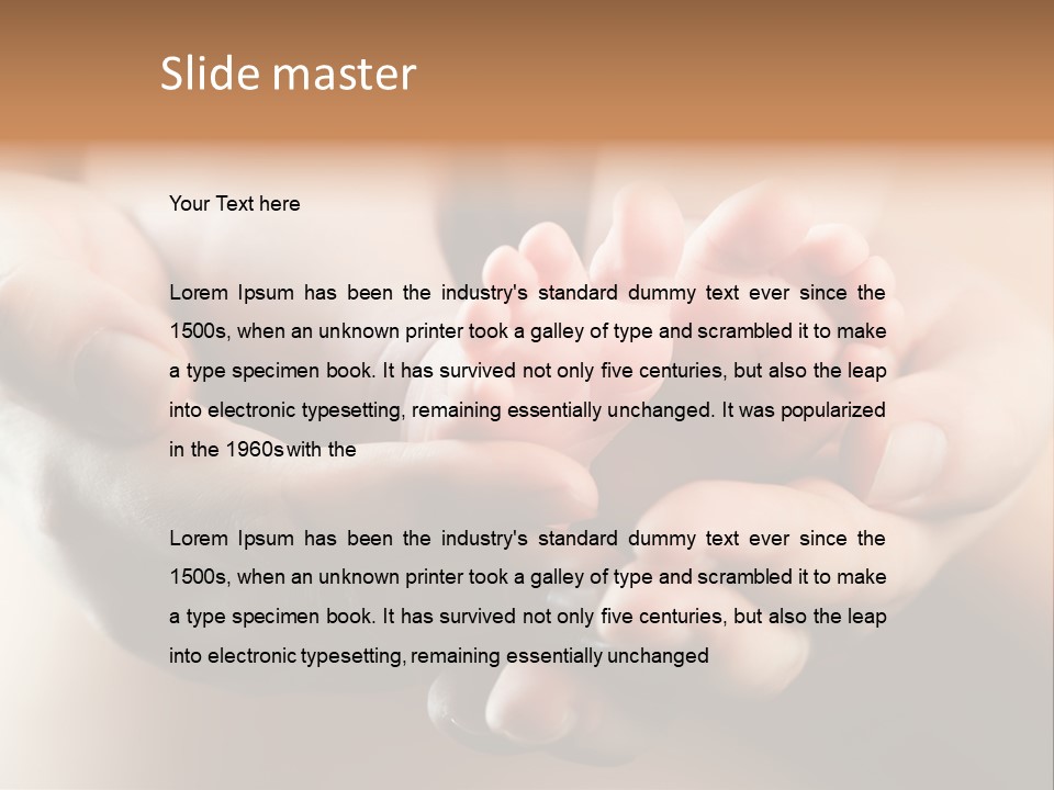 New Part Parent PowerPoint Template