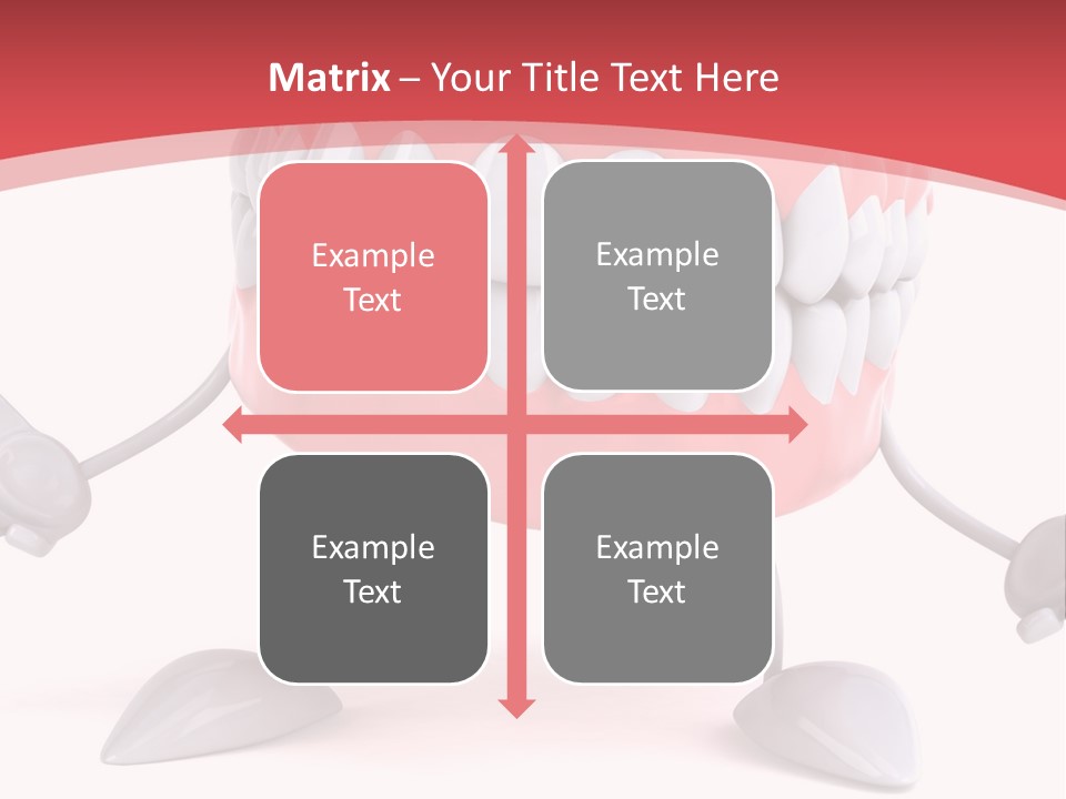 Humorous Illustration Dentistry PowerPoint Template