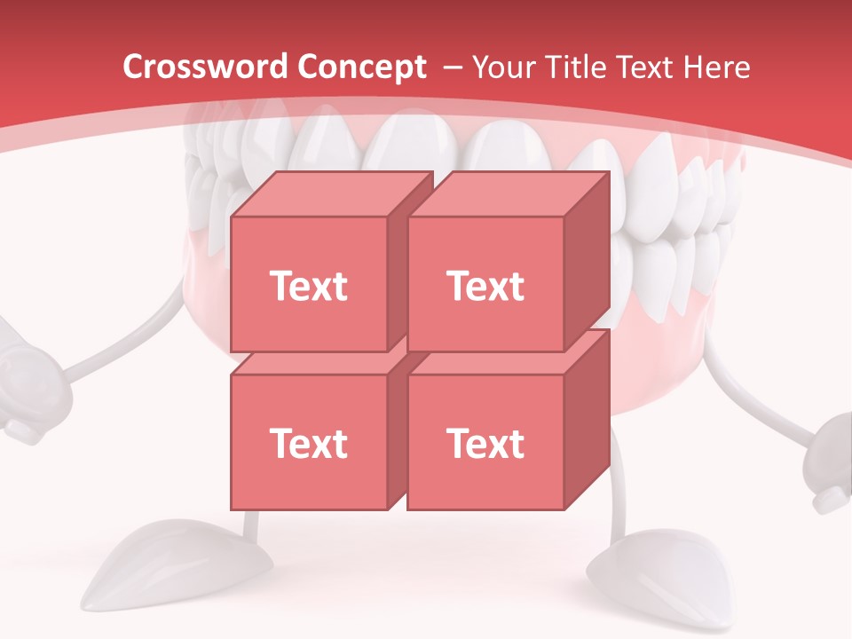Humorous Illustration Dentistry PowerPoint Template
