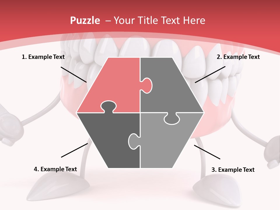 Humorous Illustration Dentistry PowerPoint Template