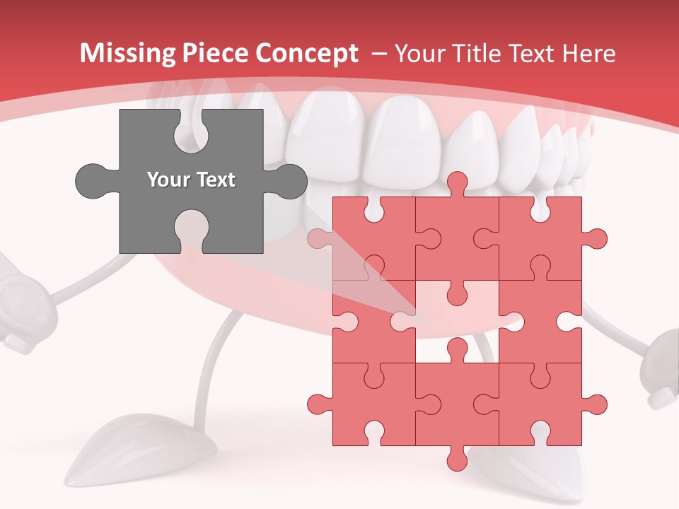 Humorous Illustration Dentistry PowerPoint Template
