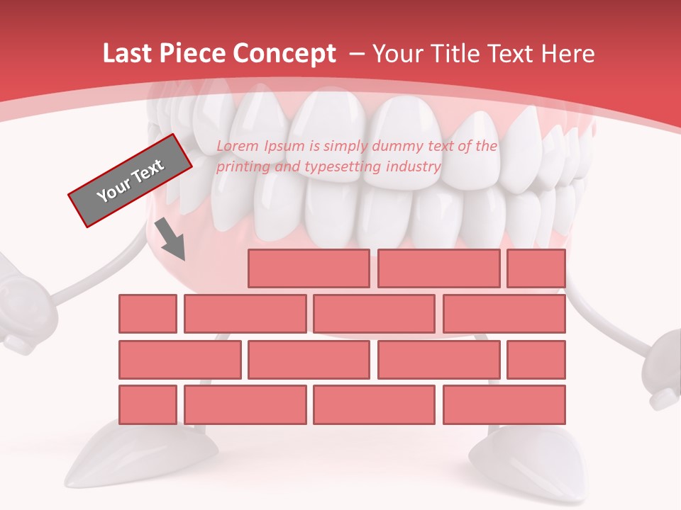 Humorous Illustration Dentistry PowerPoint Template