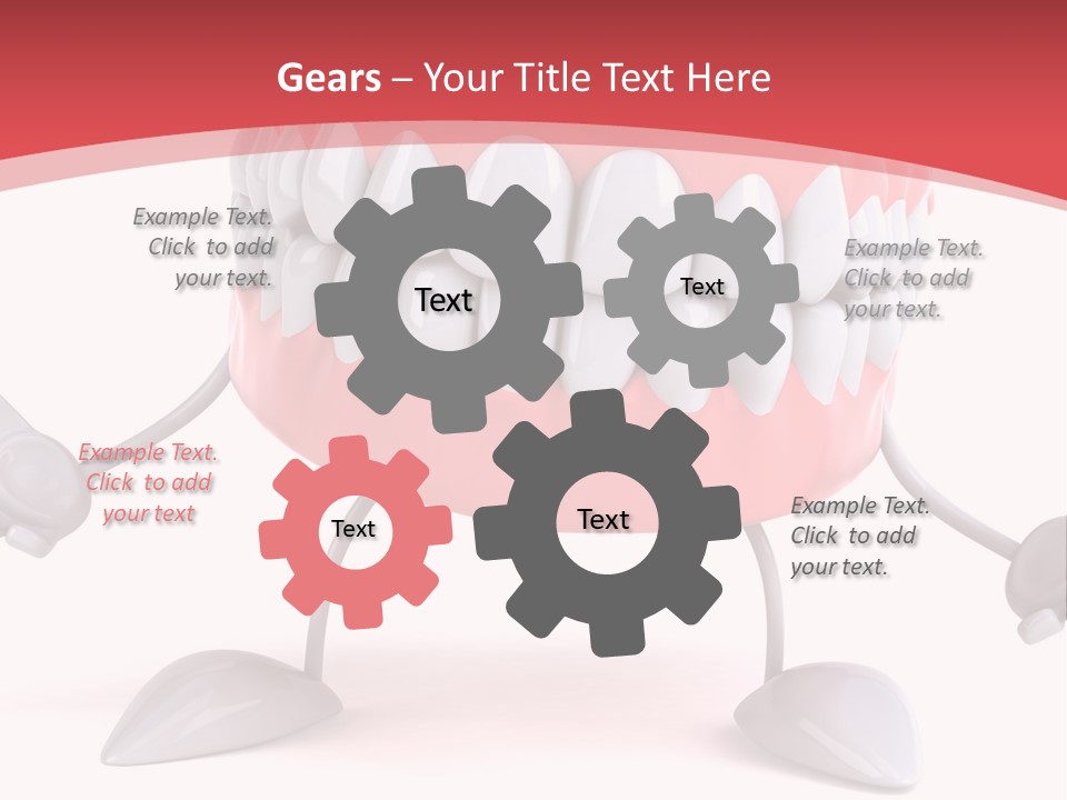 Humorous Illustration Dentistry PowerPoint Template