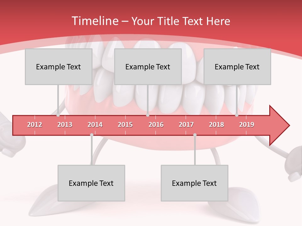 Humorous Illustration Dentistry PowerPoint Template