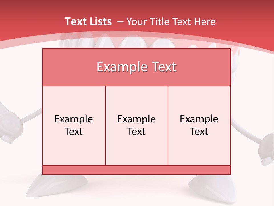 Humorous Illustration Dentistry PowerPoint Template