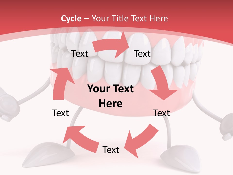 Humorous Illustration Dentistry PowerPoint Template