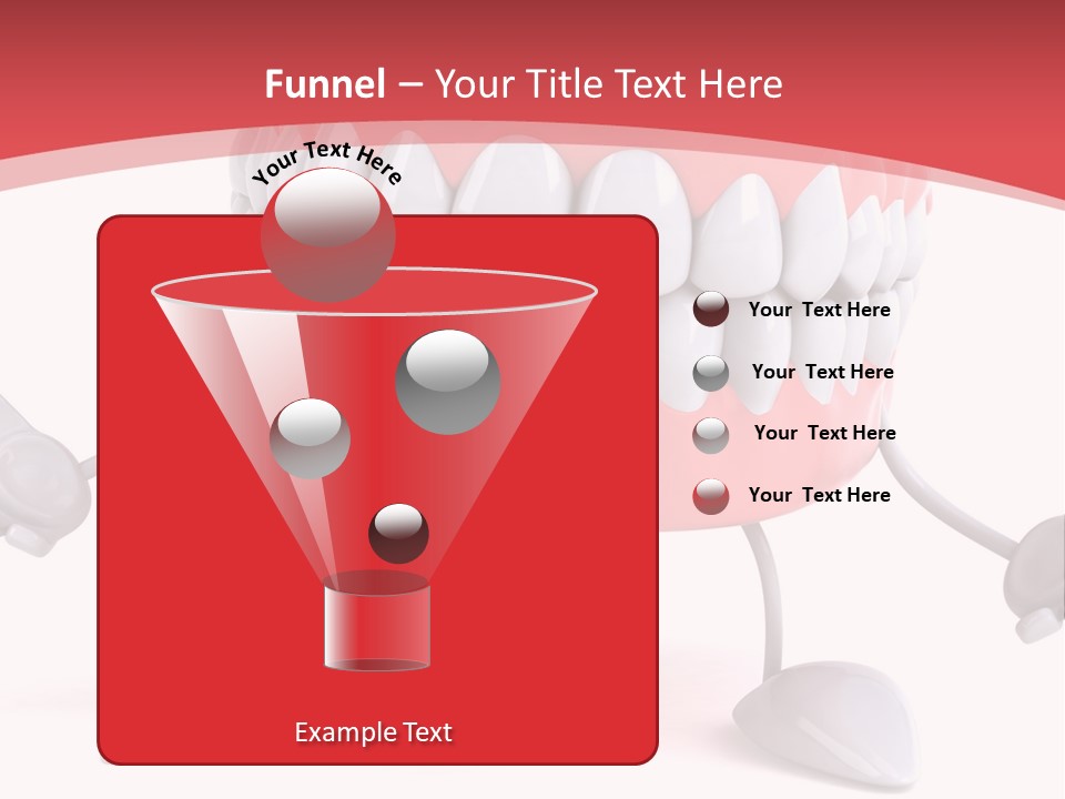 Humorous Illustration Dentistry PowerPoint Template