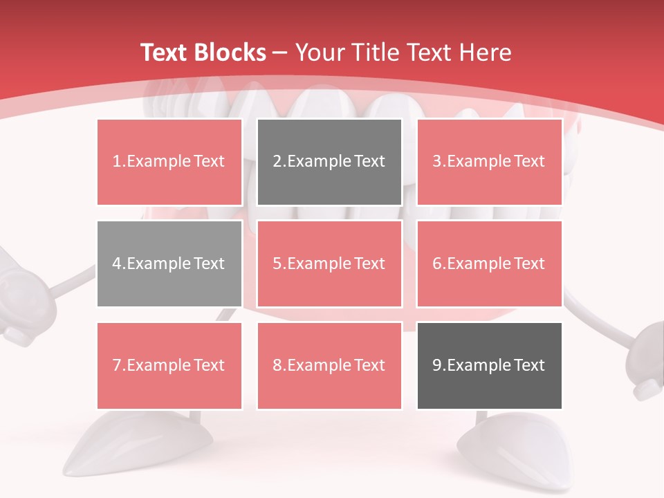 Humorous Illustration Dentistry PowerPoint Template