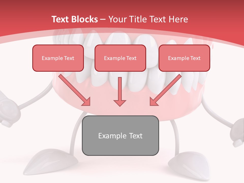 Humorous Illustration Dentistry PowerPoint Template