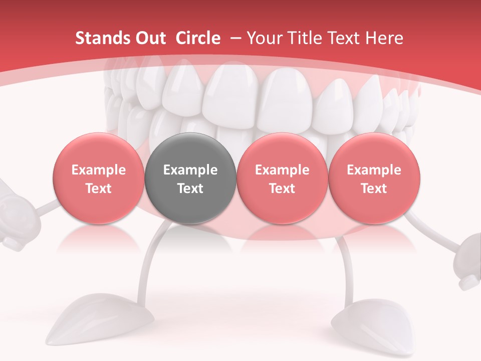Humorous Illustration Dentistry PowerPoint Template