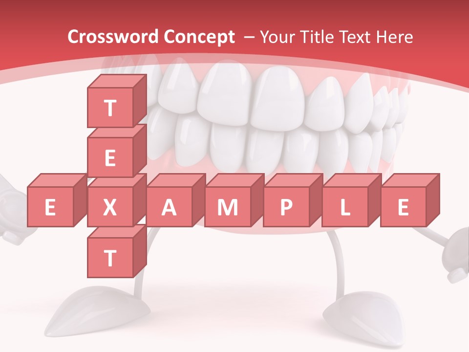 Humorous Illustration Dentistry PowerPoint Template