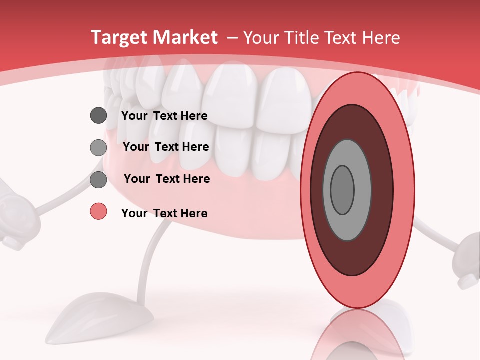 Humorous Illustration Dentistry PowerPoint Template