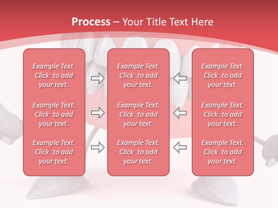 Humorous Illustration Dentistry PowerPoint Template