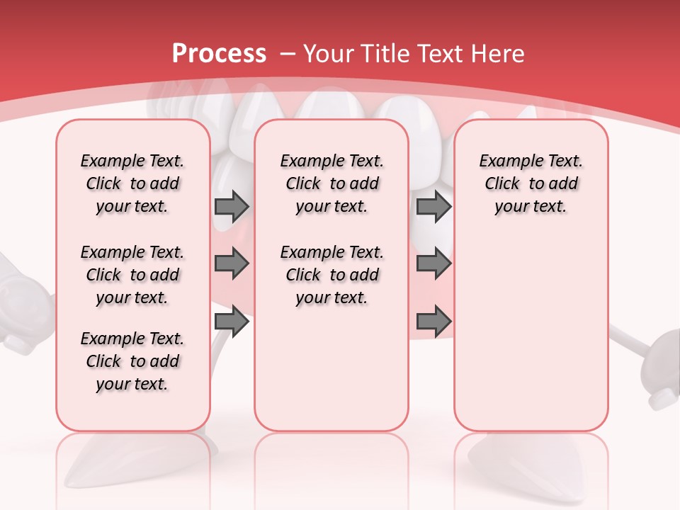 Humorous Illustration Dentistry PowerPoint Template