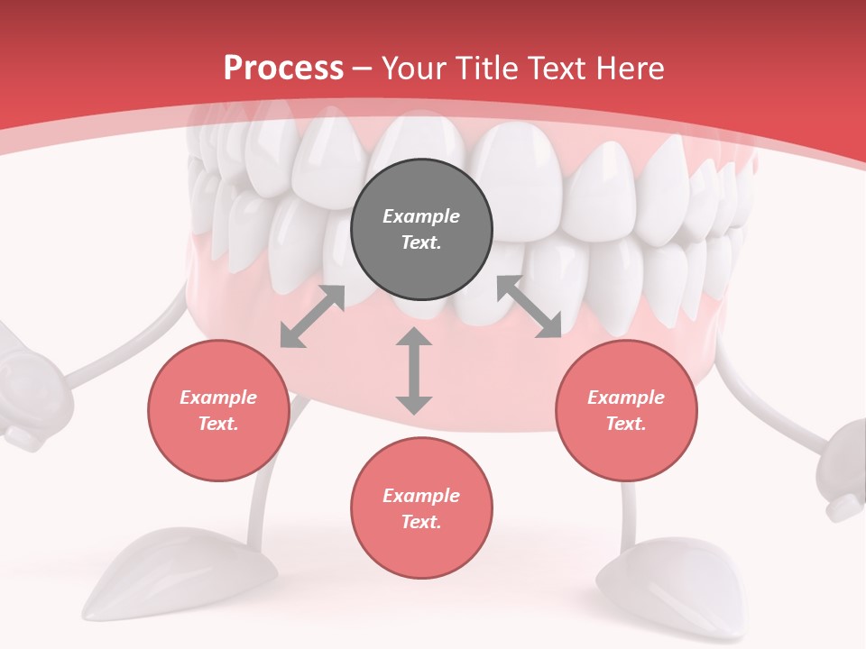 Humorous Illustration Dentistry PowerPoint Template
