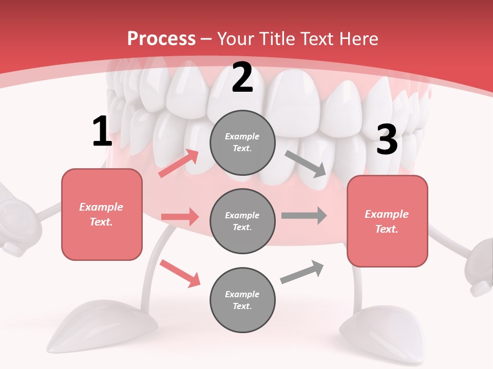 Humorous Illustration Dentistry PowerPoint Template