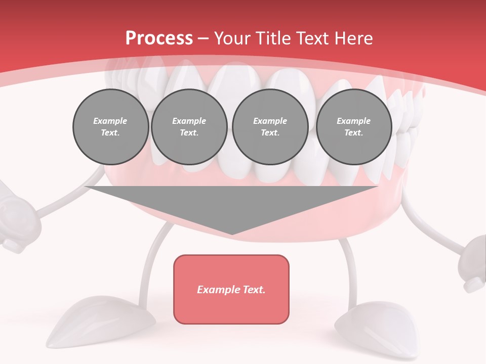 Humorous Illustration Dentistry PowerPoint Template