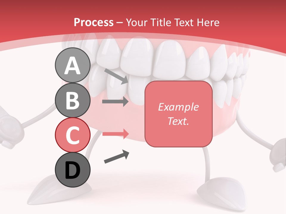 Humorous Illustration Dentistry PowerPoint Template