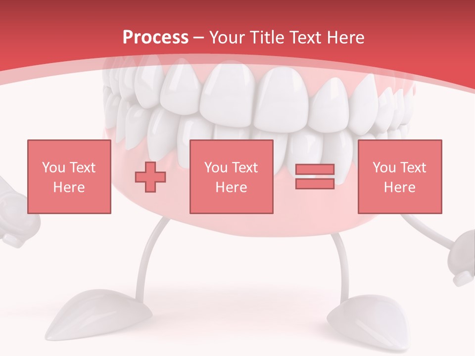 Humorous Illustration Dentistry PowerPoint Template