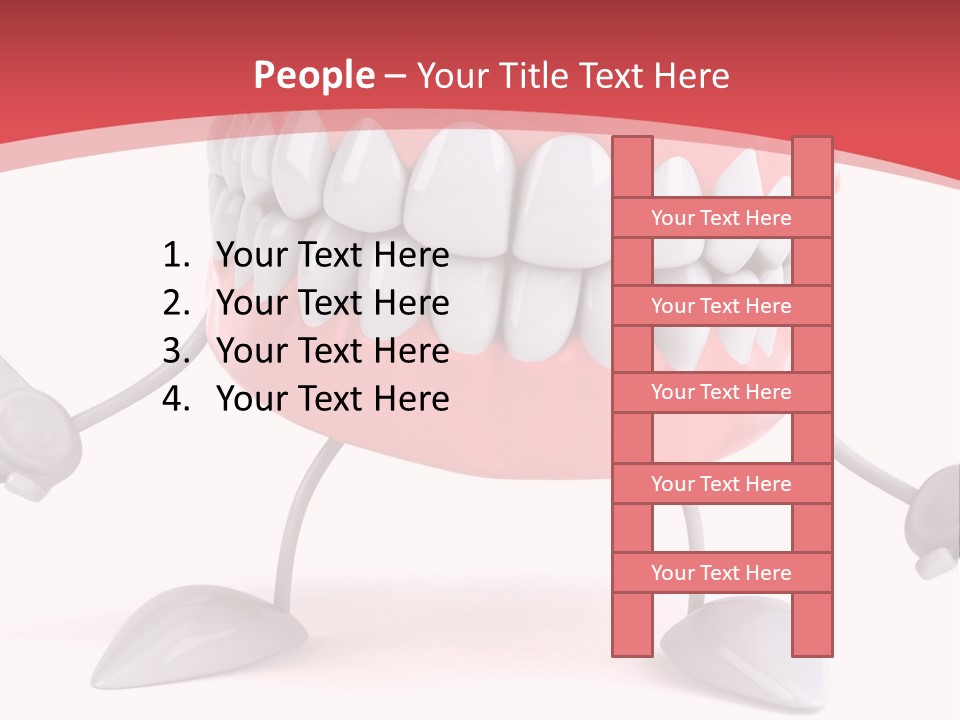 Humorous Illustration Dentistry PowerPoint Template