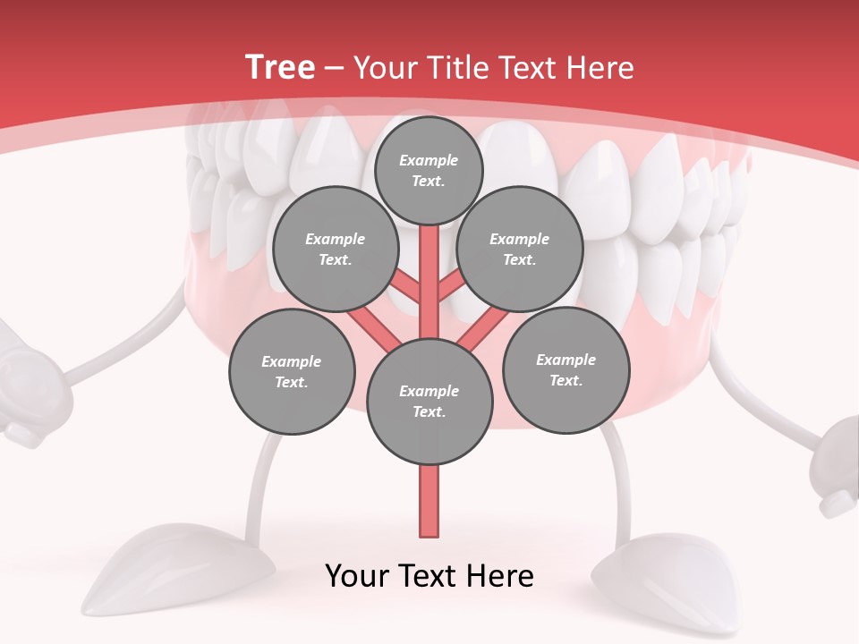Humorous Illustration Dentistry PowerPoint Template