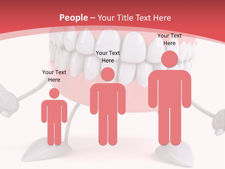 Humorous Illustration Dentistry PowerPoint Template
