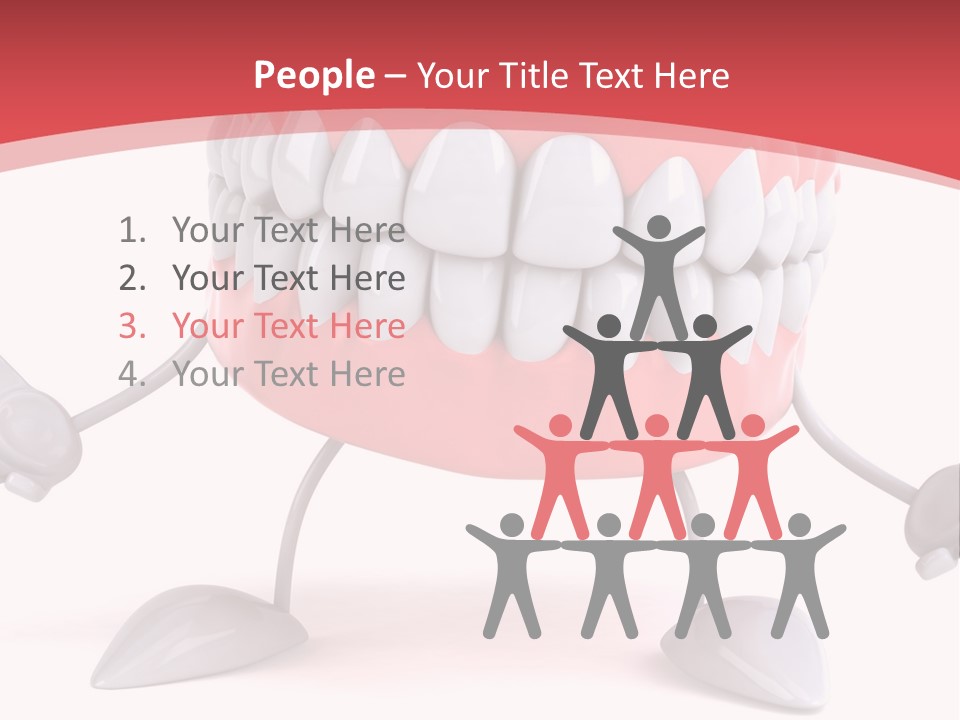 Humorous Illustration Dentistry PowerPoint Template