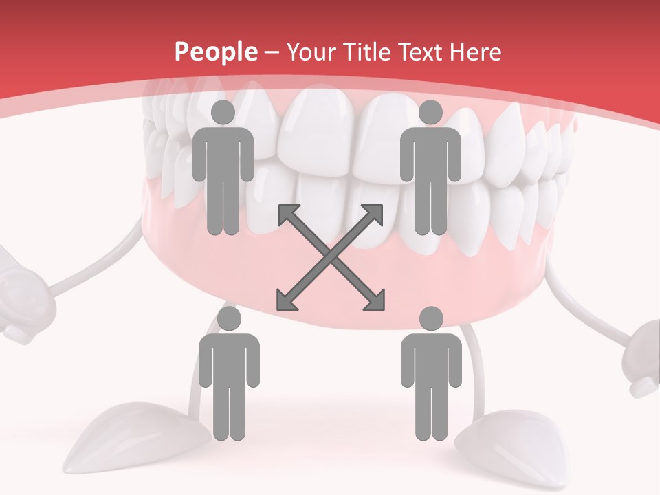 Humorous Illustration Dentistry PowerPoint Template