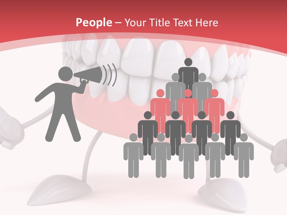 Humorous Illustration Dentistry PowerPoint Template