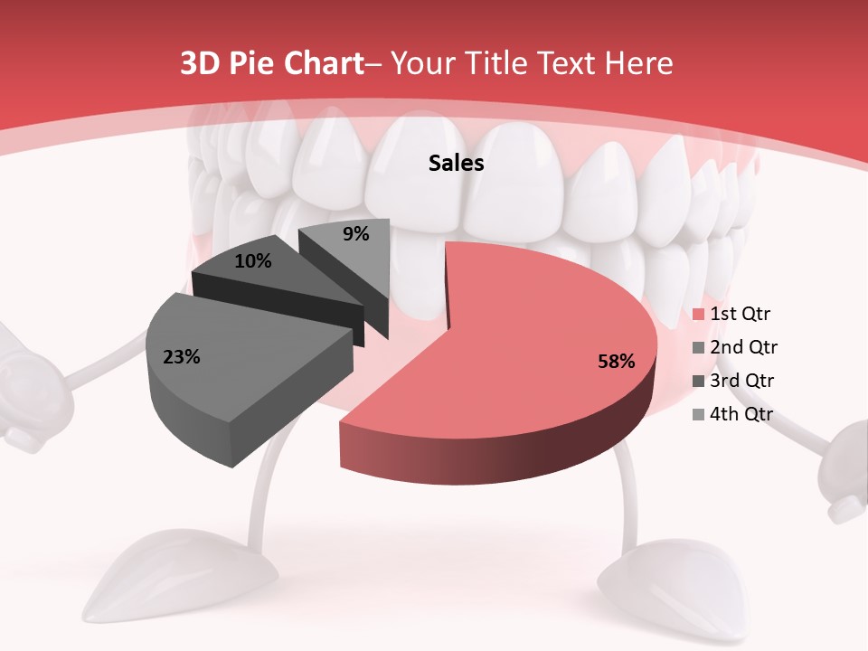 Humorous Illustration Dentistry PowerPoint Template