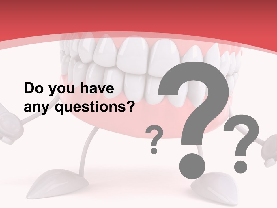 Humorous Illustration Dentistry PowerPoint Template