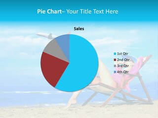 Sky Sea Woman PowerPoint Template