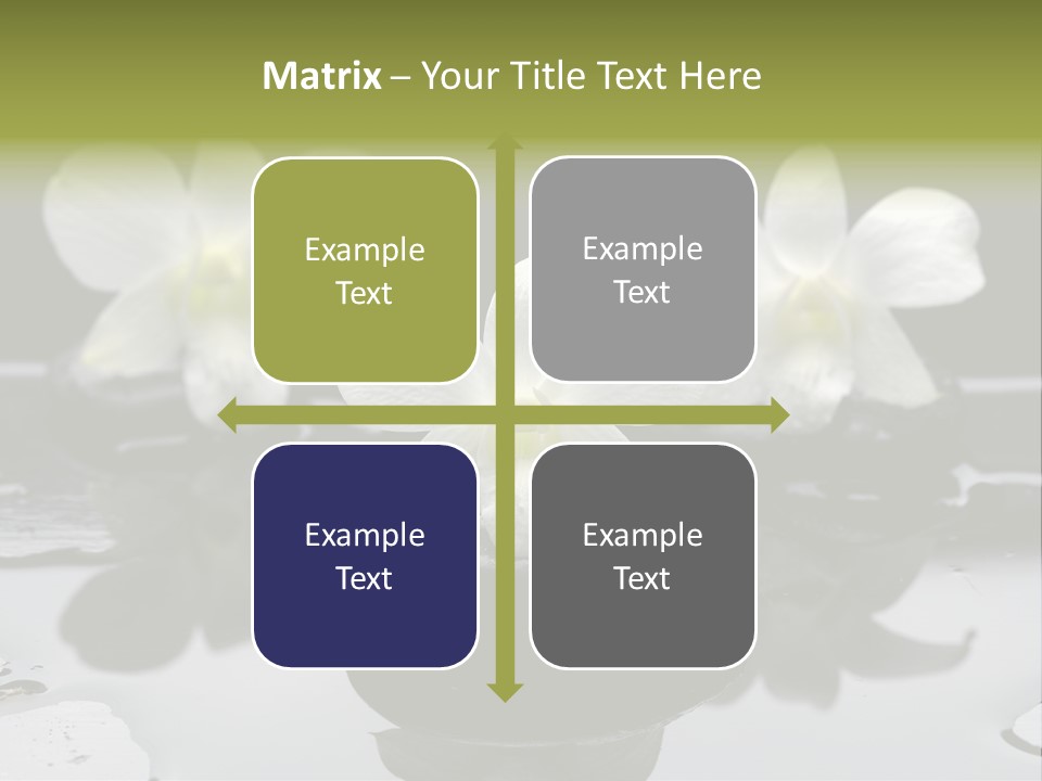 Meditation Health Stone PowerPoint Template