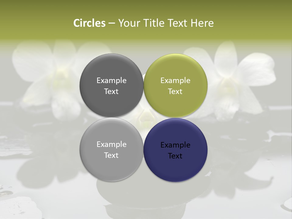 Meditation Health Stone PowerPoint Template