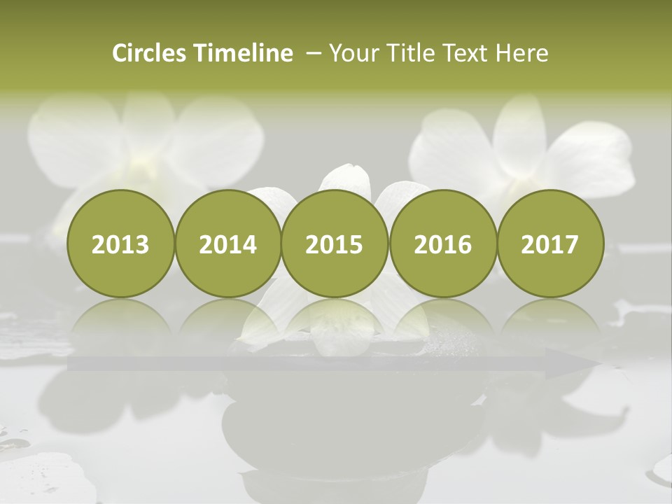 Meditation Health Stone PowerPoint Template