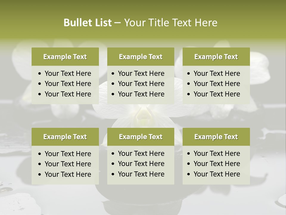 Meditation Health Stone PowerPoint Template