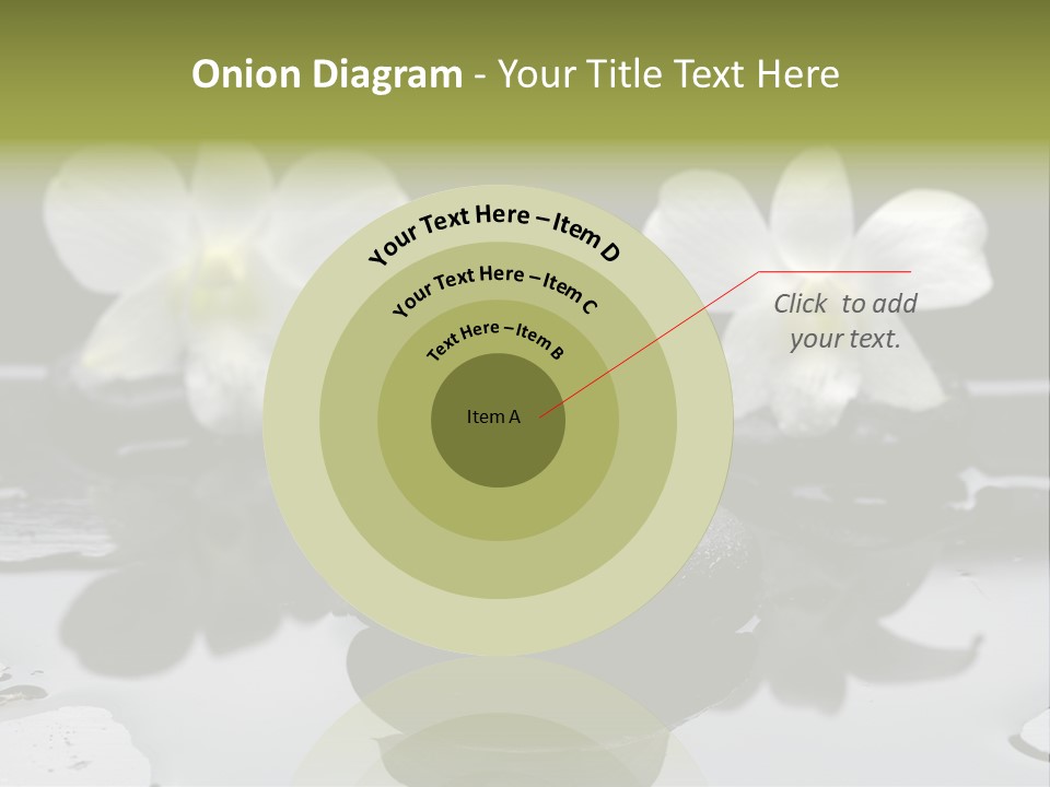 Meditation Health Stone PowerPoint Template