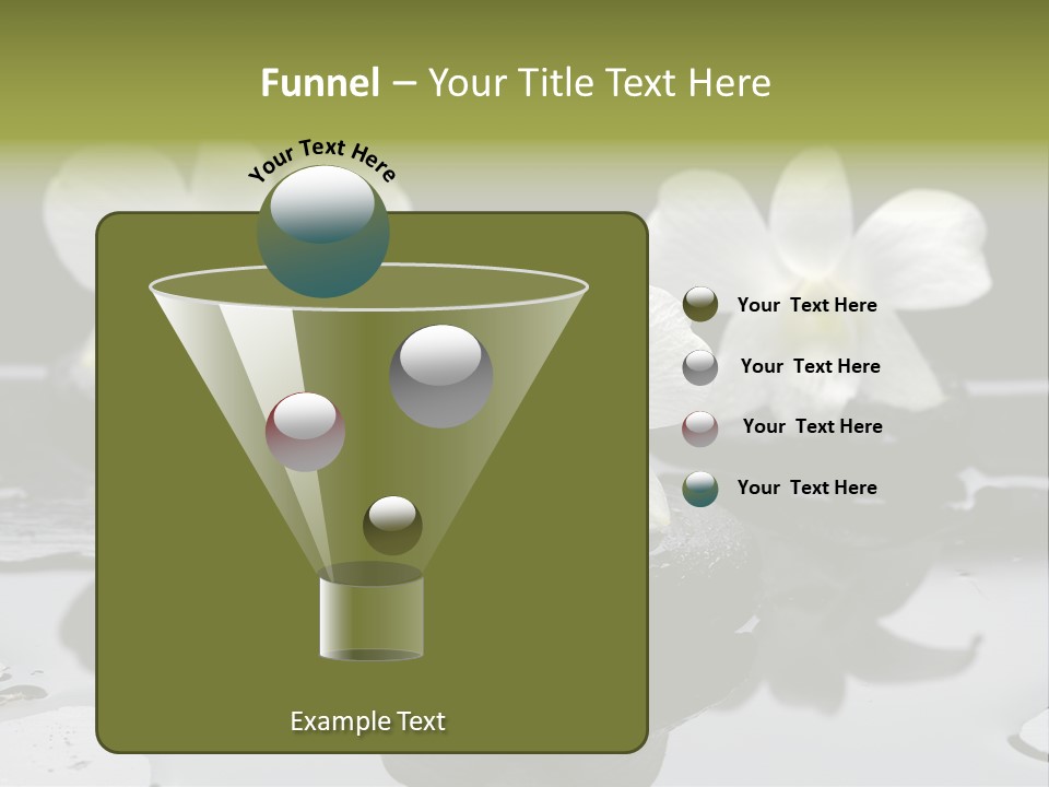 Meditation Health Stone PowerPoint Template