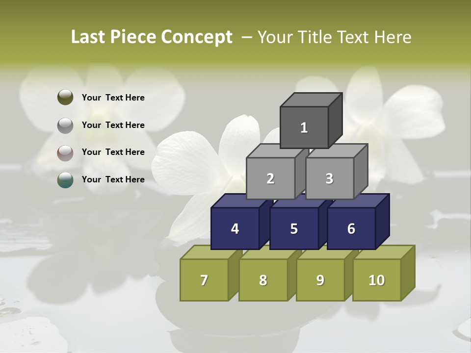 Meditation Health Stone PowerPoint Template