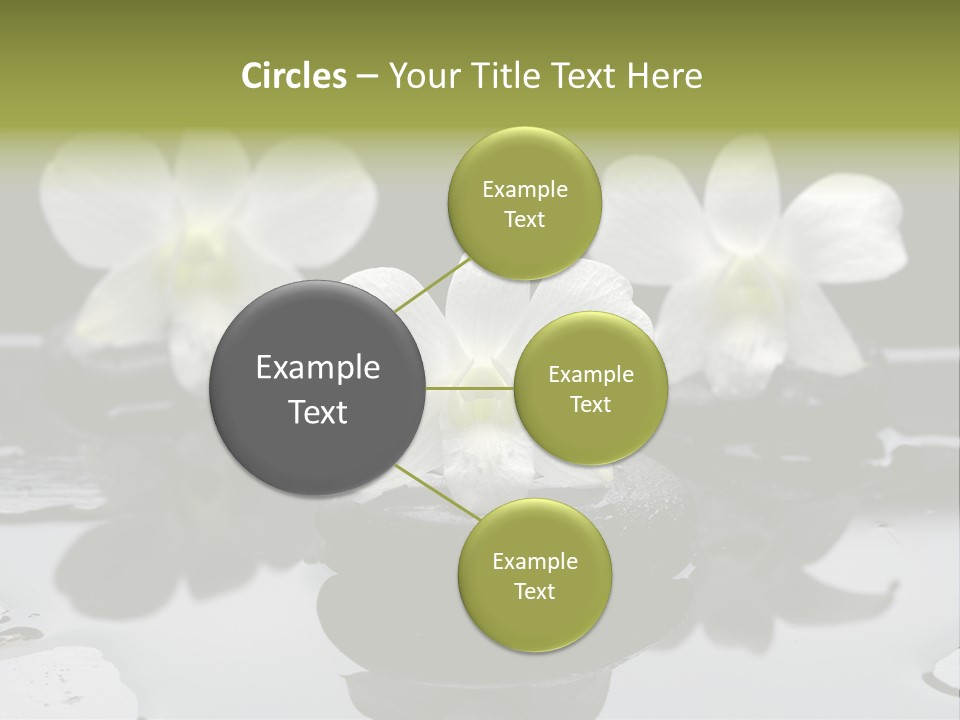 Meditation Health Stone PowerPoint Template