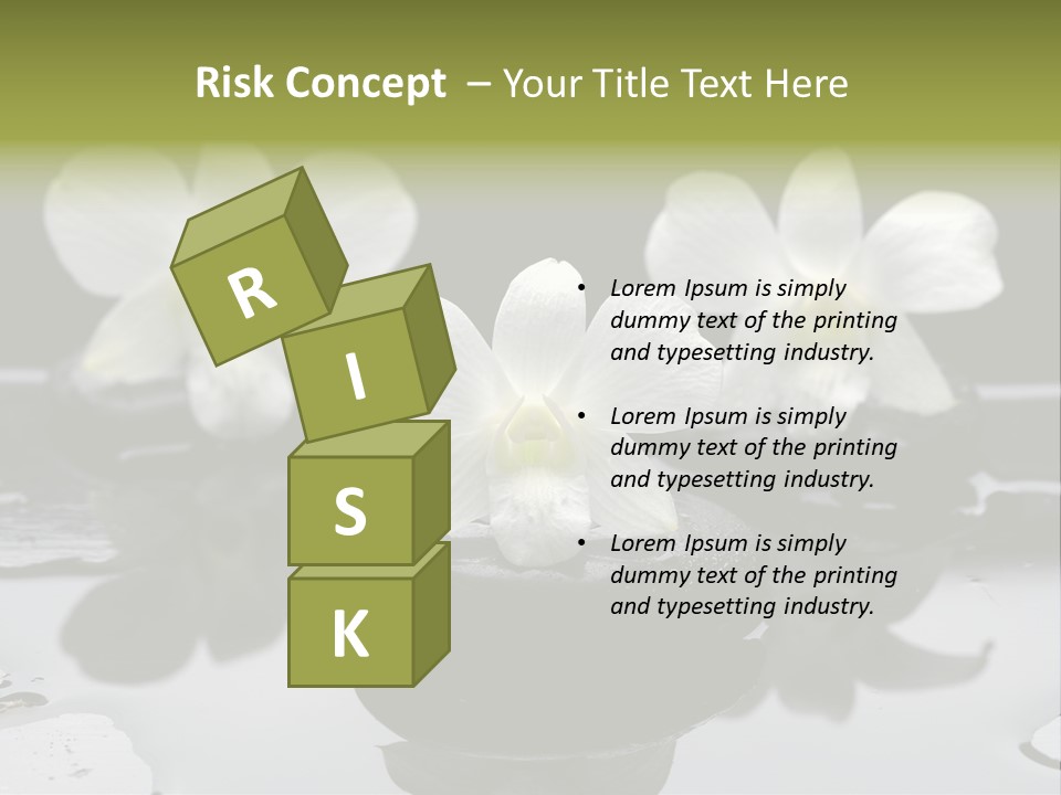 Meditation Health Stone PowerPoint Template