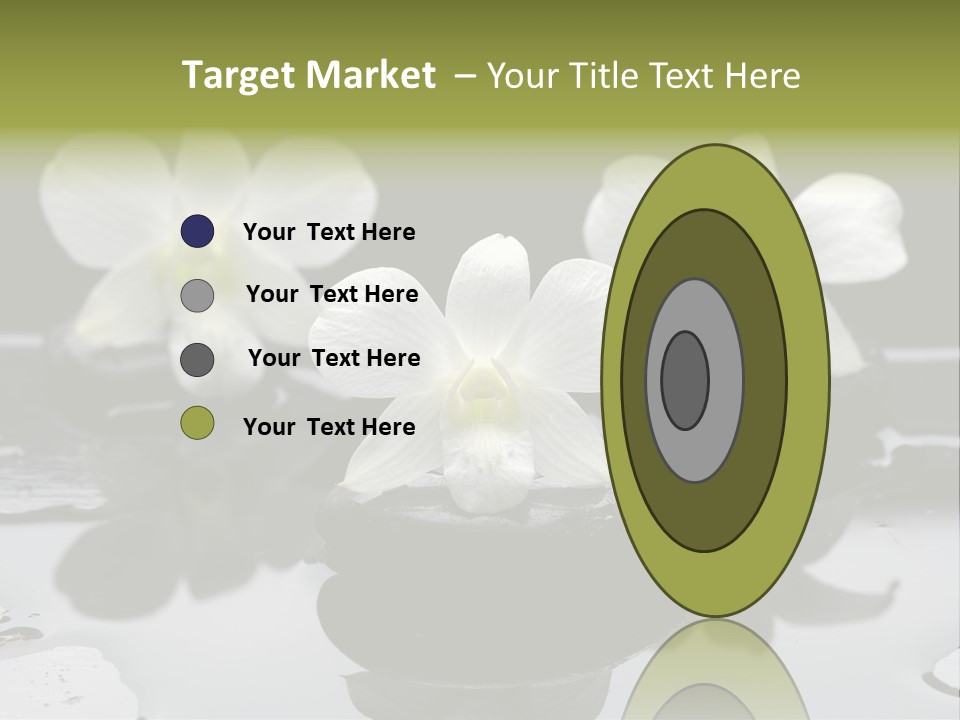 Meditation Health Stone PowerPoint Template