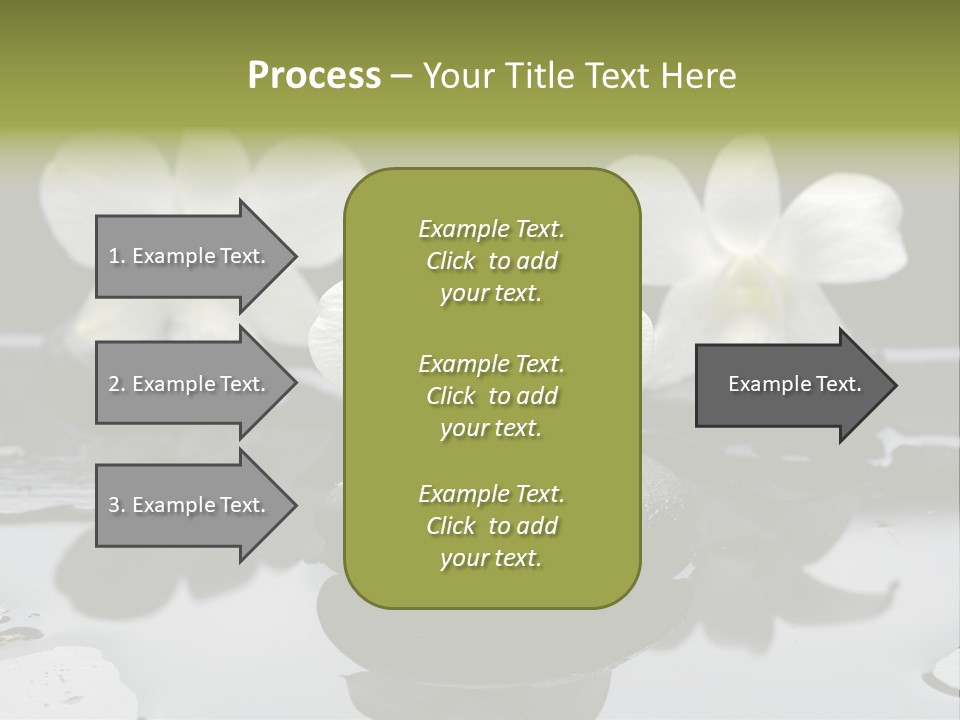 Meditation Health Stone PowerPoint Template