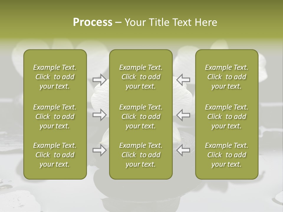 Meditation Health Stone PowerPoint Template