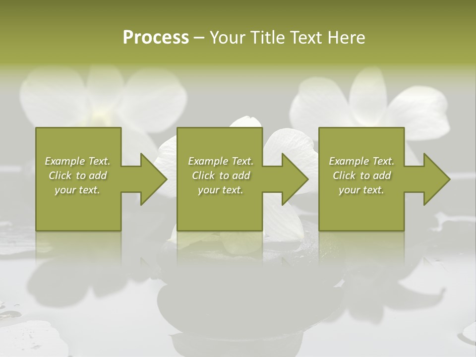 Meditation Health Stone PowerPoint Template