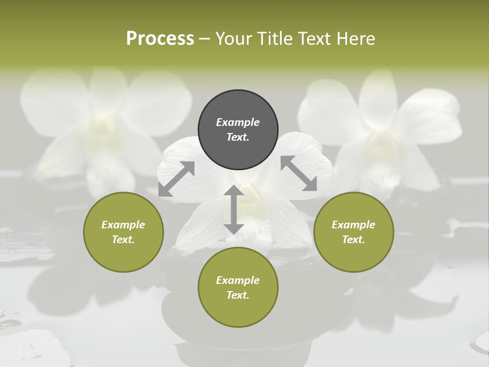 Meditation Health Stone PowerPoint Template