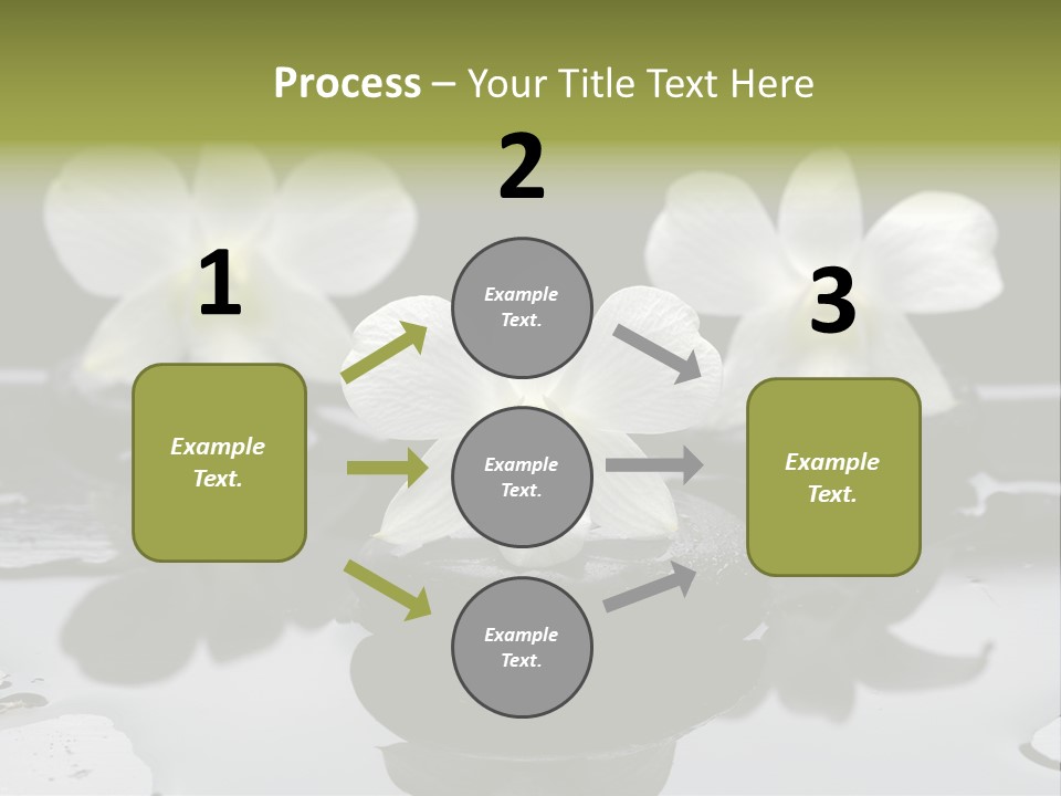 Meditation Health Stone PowerPoint Template