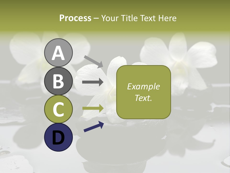 Meditation Health Stone PowerPoint Template